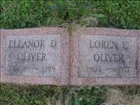 Oliver, Loren E. and Eleanor D